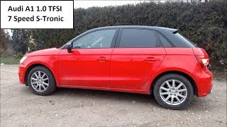 Audi A1 Sportback 1.0 TFSI S-tronic - Design - Sound - Acceleration 0-100km/h