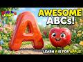 30 Mit ABC Phonics Songs For Preschoolers Kids Learn First Word | Animals Nursery Rhymes Cocomelon
