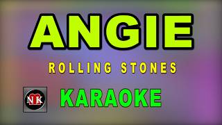 ANGIE [ KARAOKE ]  - ROLLING STONES@nuansamusikkaraoke