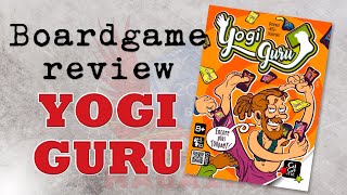 Yogi Guru #boardgame #unboxing and #review
