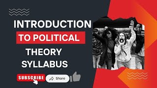 Introduction to Political Theory Syllabus Sem 1 DU 