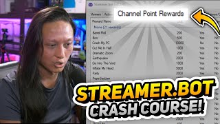 Streamer.bot Crash Course! - BEST CHAT BOT For Twitch!