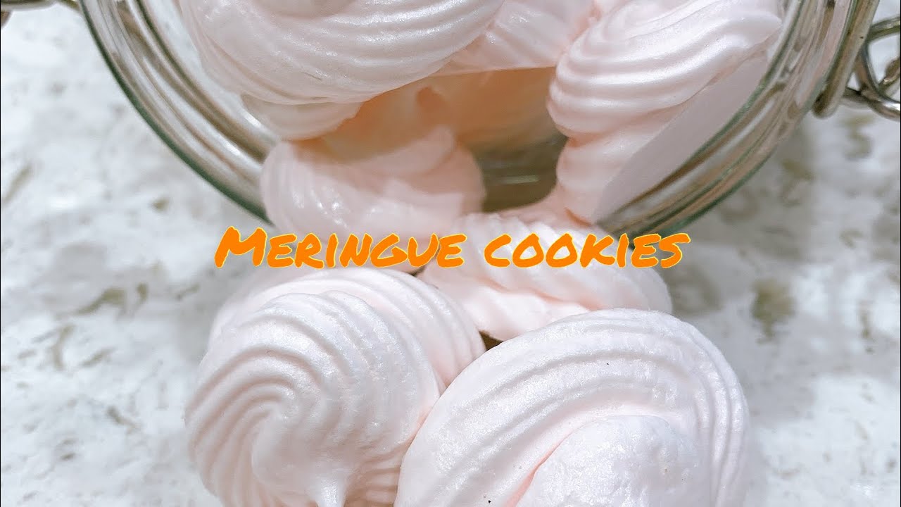 MERINGUE COOKIES YouTube
