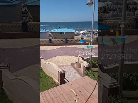 شاليهات علي البحر المعموره الشاطئ اسكندرية للاستفسار يرجي الاتصال 01127276801 من الساعة 10 ص حتي 8 م
