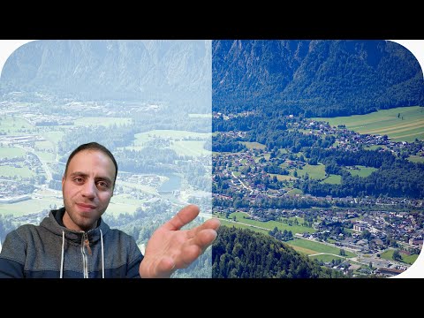 Photoshop Dunst & Nebel entfernen oder hinzufügen - Nebel in Photoshop verändern | Tutorial deutsch