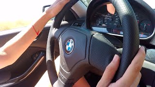 Restauracion BMW e46 coupe 5 | Tapizar VOLANTE de coche sin por poco dinero -