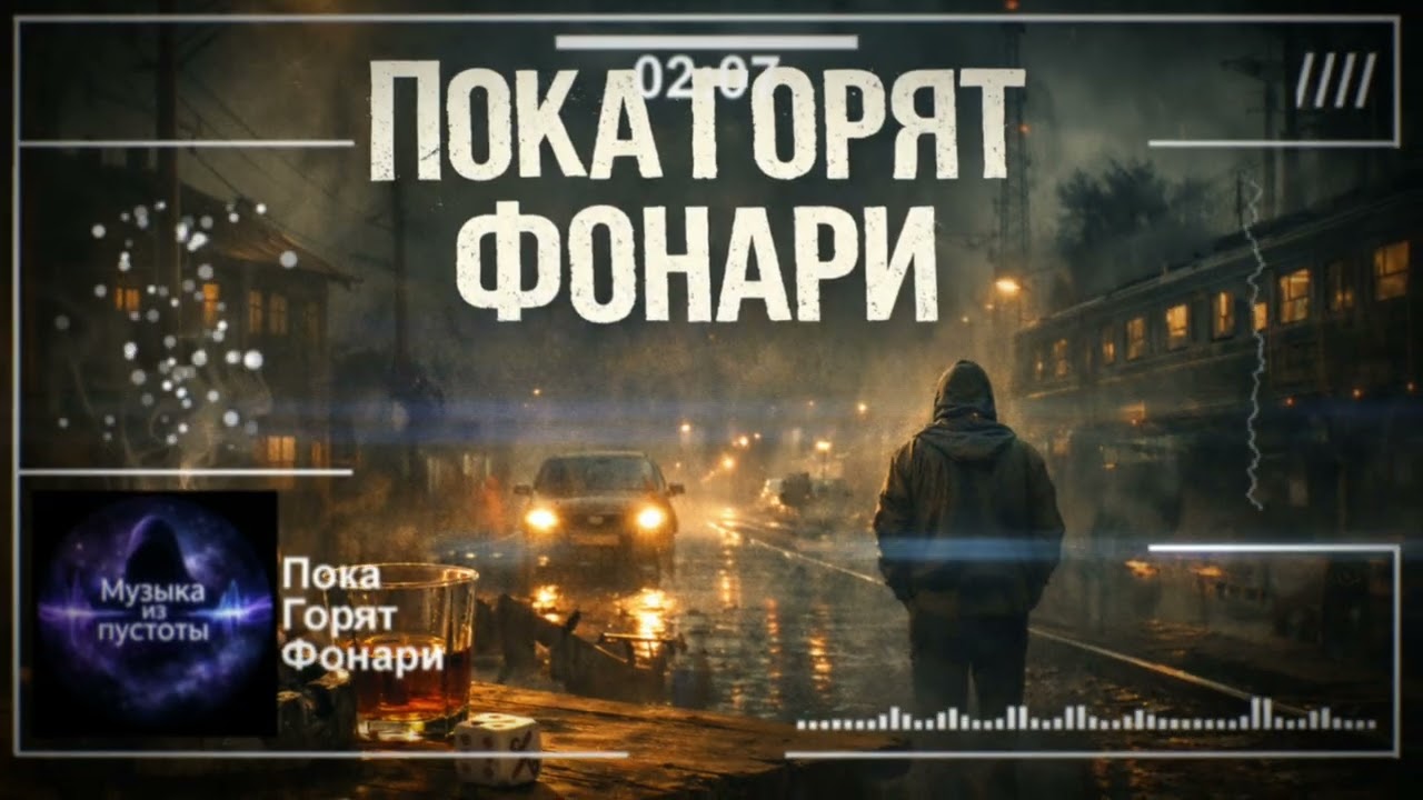 Пока горят фонари — Рэп Шансон 2026 | Мужской вокал | Душевная песня о жизни
