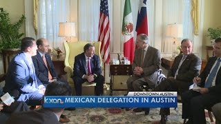Gov. Abbott meets with Mexican leaders in Austin