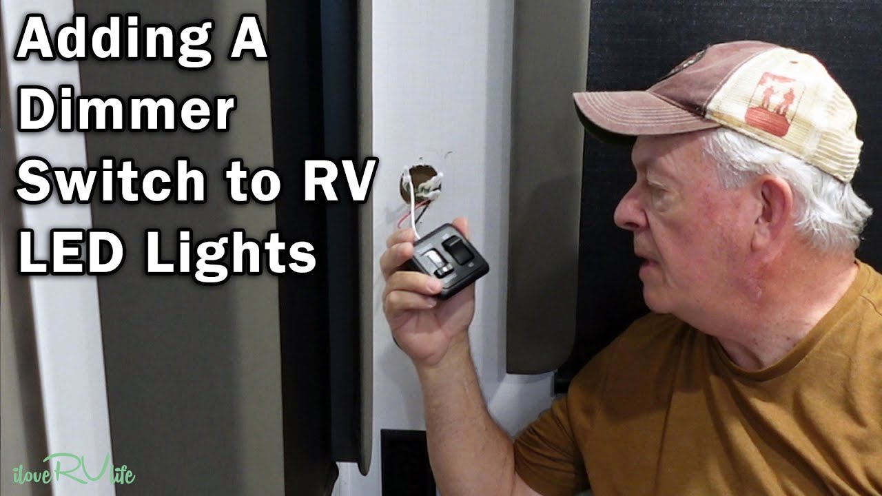 Adding A Dimmer Switch to RV LED Lights - YouTube