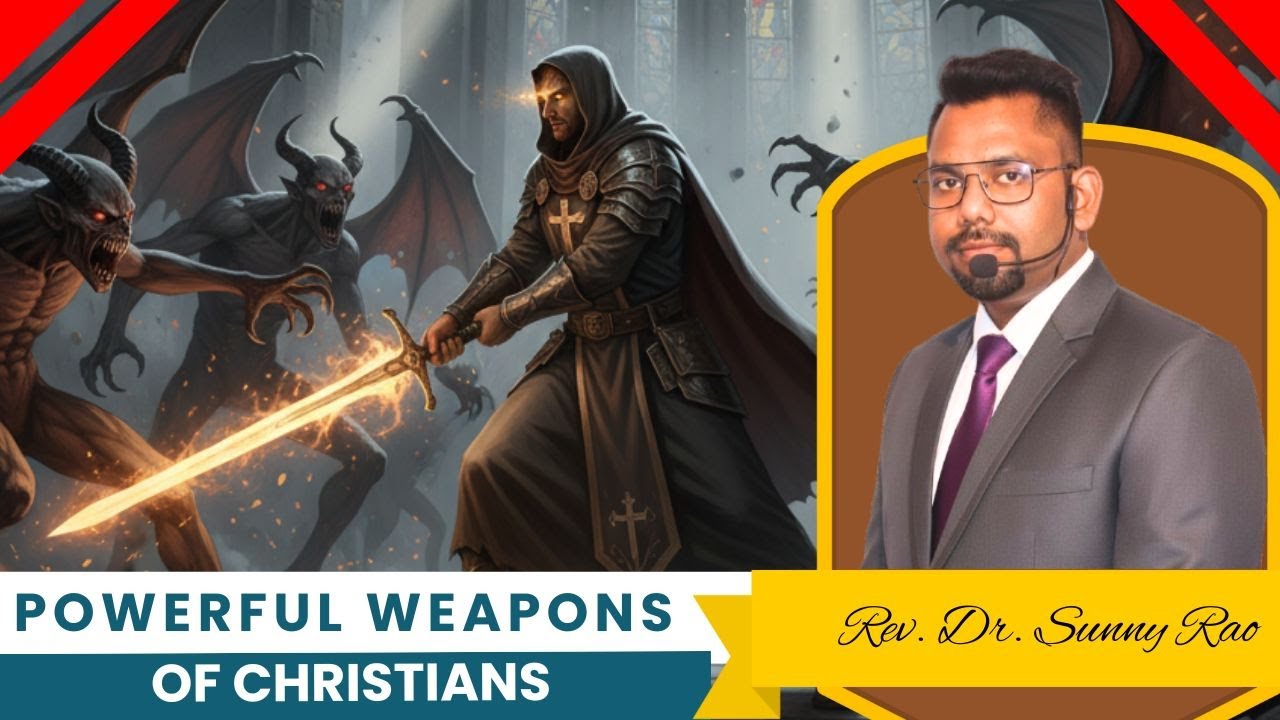 POWERFUL WEAPONS OF CHRISTIANS | ईसाइयों के शक्तिशाली हथियार | Rev. Dr ...