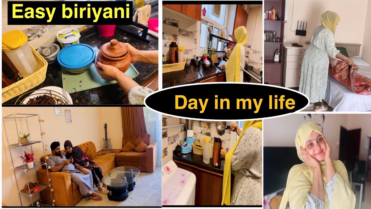 രാവിലെ മുതൽ 🌞രാത്രി വരെ 🌙Day In My Life/ easy biriyani recipe #kalthappam #dayinmylife