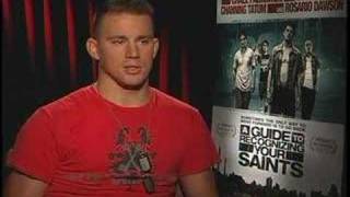 CHANNING TATUM RECOGNIZES HIS SAINTS