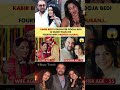 Kabir Bedi's Daughter Pooja Bedi Is Older Than His Fourth Wife Parveen Dusanj#kabirbedi#news