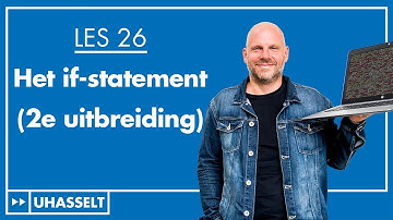 Het if-statement (2° uitbreiding) (if/elif/else)