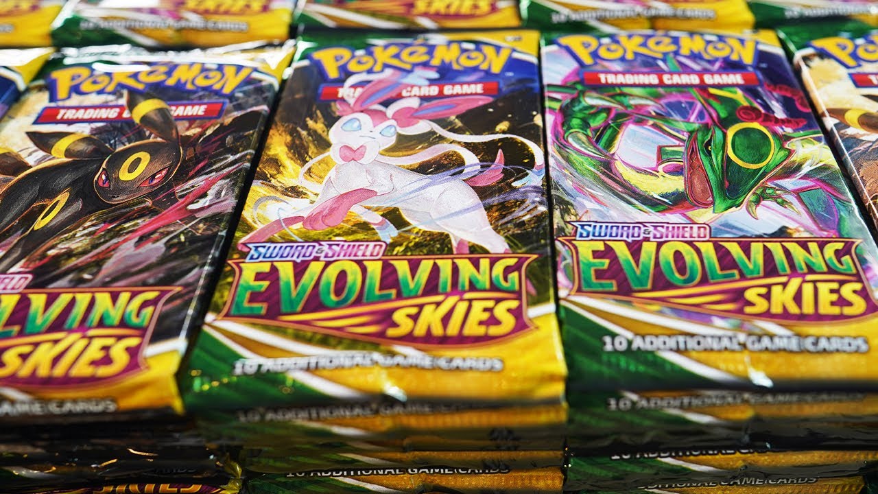 Pokemon Sword & Shield Evolving Skies Booster Box with (36) Packs