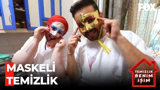 Dış Sesten, Kadir Ve Aysele Maske Sürprizi - Temizlik Benim İşim 213. Bölüm