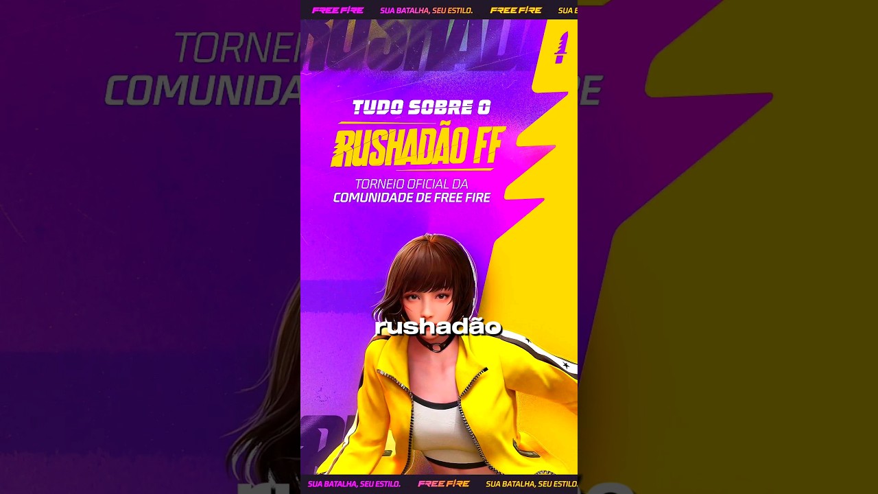 Rushadão FF: Garena lança campeonato oficial de Free Fire para a