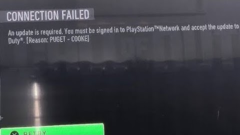 How to Fix Puget-Cooke Error in Modern Warfare 3 - An Update Is Required MW3 Error