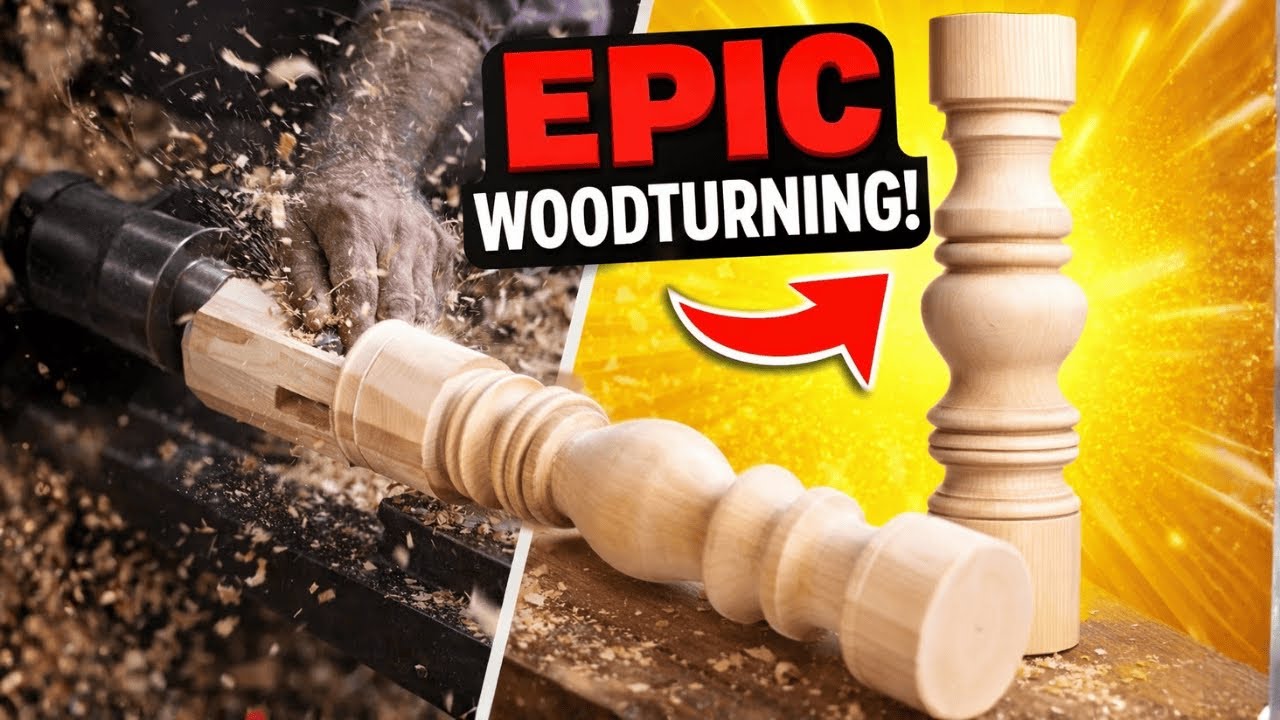 Amazing Beautiful Wood Designs | Wood Lathe Machine | Wood Turning Process!