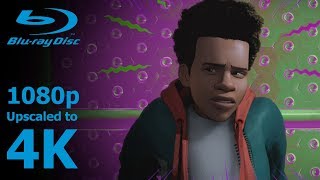 Spider-Man Into The Spider-Verse - A Spider Crawling In A Wormhole