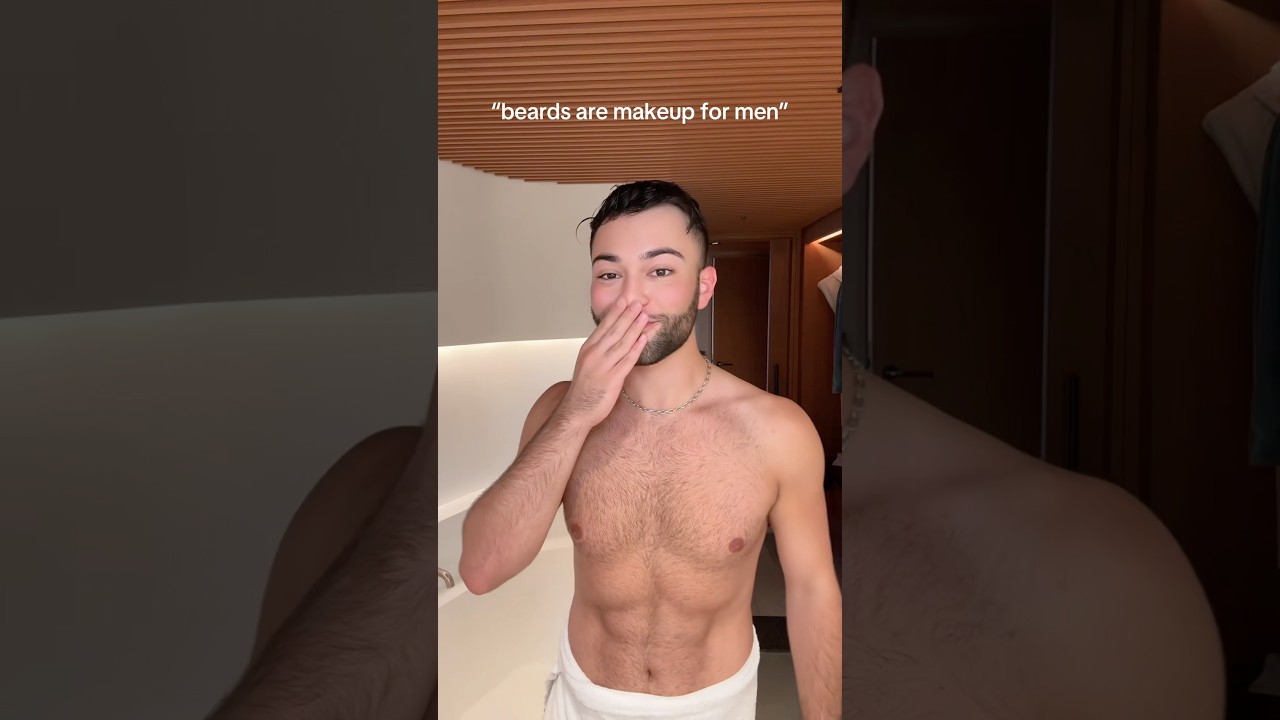 beards are just MAKEUP for men 