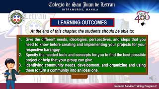 NSTP 2: Community Organizing