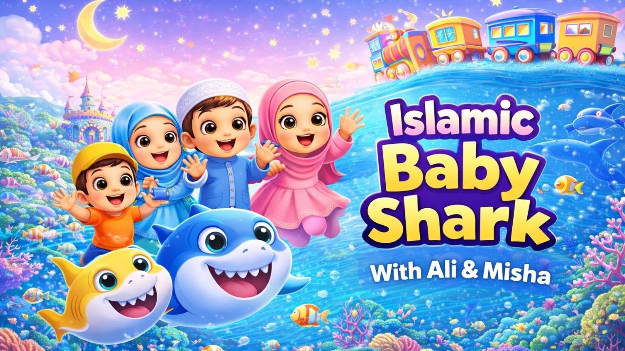 Islamic Kids Songs Compilation 🌙 | Alhamdulillah, Bismillah & Choo Choo Train | Smarts Only