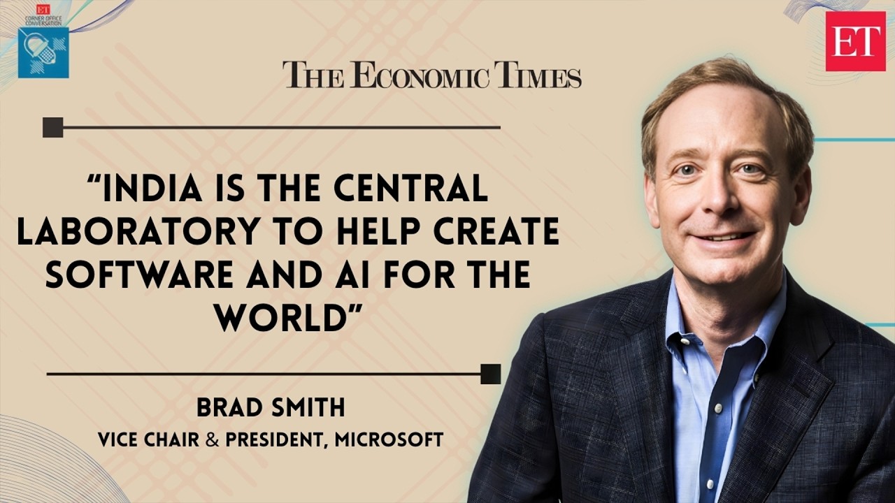 India AI Impact Summit: Microsoft’s Brad Smith on Sovereignty, Scale and Skills