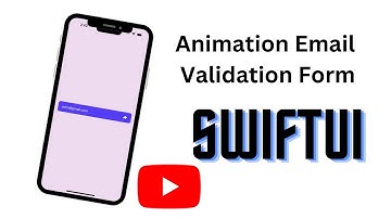 Animated Email Validation Form In SwiftUI
