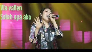 Download Lagu Koleksi lagu via vallen - Salah apa aku (lyric) - koleksi lagu Download Lagu Koleksi lagu via vallen - Salah apa aku (lyric) - koleksi lagu