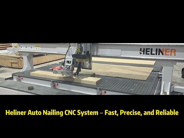 Heliner Auto Nailing CNC System for panel and frame production