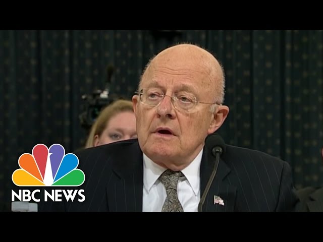 National Intelligence Director James Clapper Announces Resignation At House  Hearing