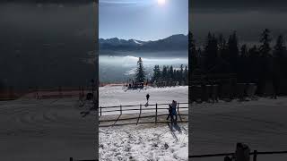 Winter Zima W Polsce-zakopane,gubałowka Piekna pogoda #tatry #slonce #pozytywnemyślenie #dayoff