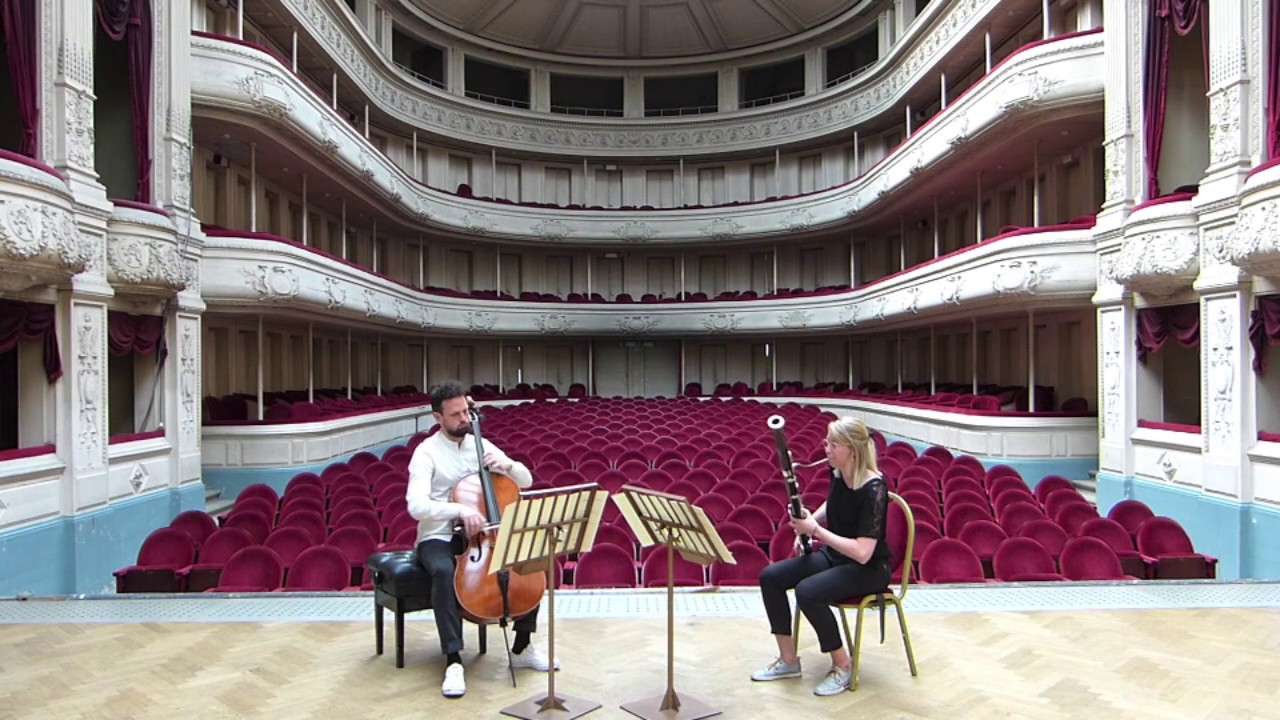 W.A. Mozart Sonata for Bassoon and Cello K.292 (196c) YouTube