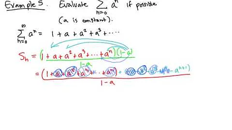Calculus 2: Infinite series of numbers