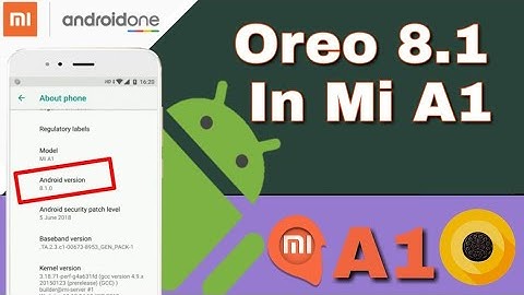 Official Oreo 8.1 Release For Mi A1 | June Security Patch | Beta Tester | इंतजार खत्म