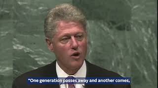 On This Day: President Clinton's 1997 speech at the UN Special Session on Environment & Development