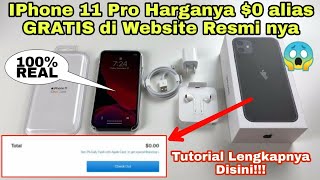🔴 Iphone 11 Pro Harga $0 alias GRATIS di W€bsit€ Resminya 😱 Ini Trik dan Cara Lengkap Mendapatkannya