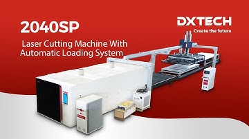 2040SP Sheet Metal Fiber Laser Cutting Machine with Automatic Loading System