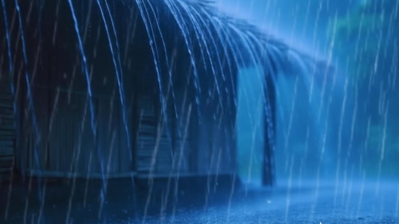 Rain Sounds For Sleeping - 99% Instantly Fall Asleep With Rain And Thunder Sound At Night, Relax #13