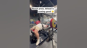 Tired Bench press 200kg, need a deload week asap #benchpress #bench #motivation