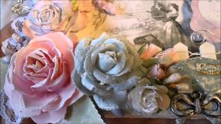 Altered Shabby Chic Photo Frame
