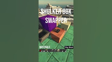 Minecraft Shulker Box Swapper #Shorts