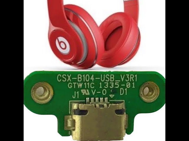 beats solo 3 charging port replacement