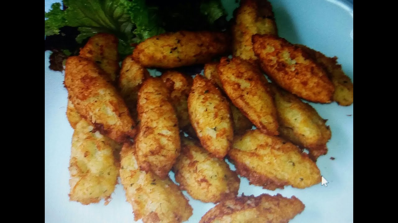 BOLINHO DE ARROZ COM BACALHAU