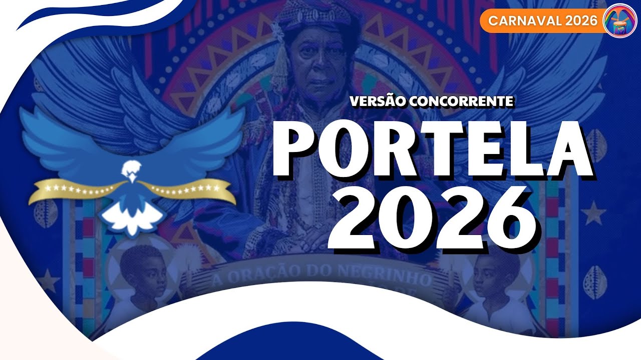 PORTELA 2026 | SAMBA OFICIAL | COM LETRA SIMULTÂNEA
