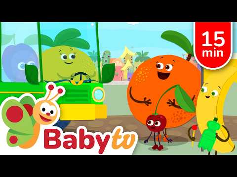 Obstfreunde singen Klassiker | ABC-Lied & Zählspaß @BabyTVDE