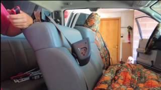 Custom Seat Cover install in the 2005 Ford F150