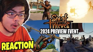 This Got Me HYPED! | Sea Of Thieves 2024 Preview Event REACTION