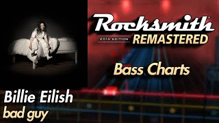 Billie Eilish - bad guy | Rocksmith® 2014 Edition | Bass Chart